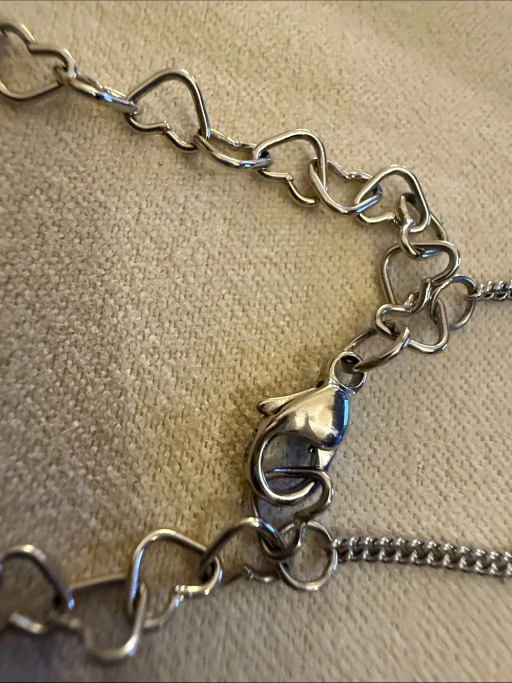 James Avery Light Connected Hearts Charm Bracelet preloved
